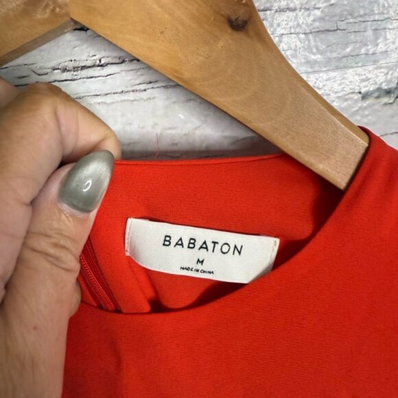 ARITIZIA BABATON + Women's Hopkins Side Tie Sleeveless Top, Size medium red - Picture 4 of 8